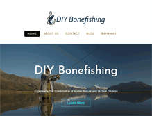 Tablet Screenshot of diybonefishing.com